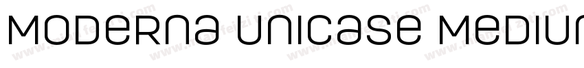 Moderna Unicase Medium字体转换